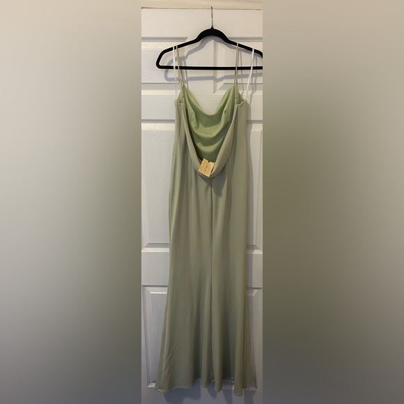 NEW BRIDESMAIDS DRESS.Damn Gina by Katie May. Sage dress, M, Never worn. - Picture 7 of 8